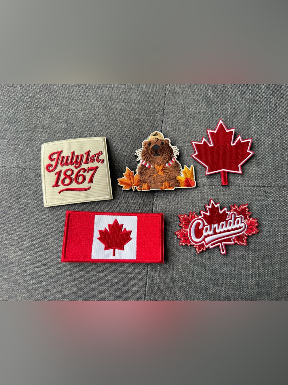 CANADA DAY | Velcro patches